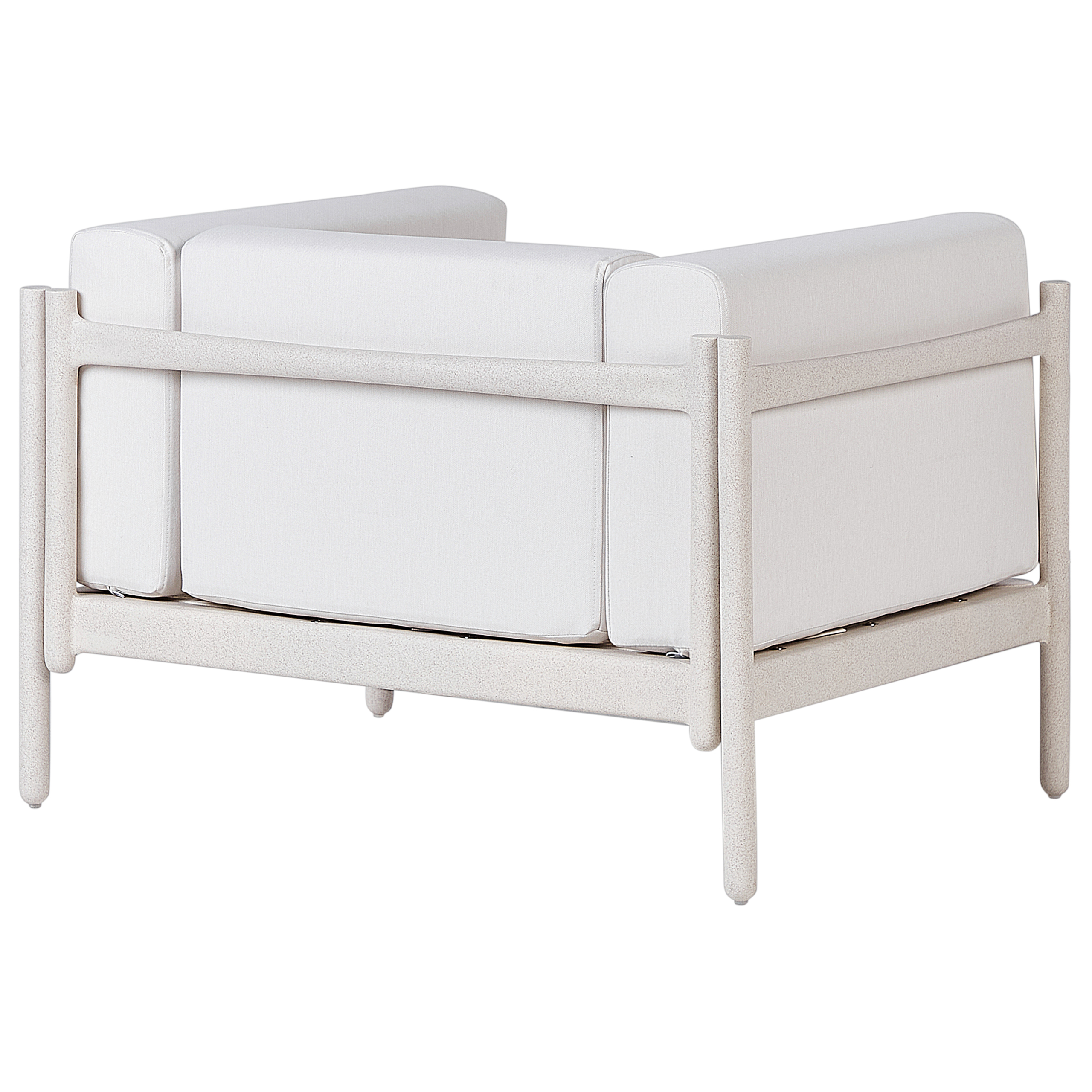 Fauteuil Matière synthétique Beige clair FERRETTI - Beliani - Image 5