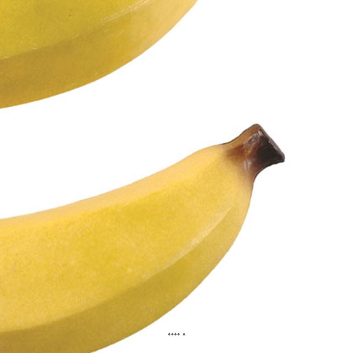 Artificielles - Banane artificielle géante en lot de 2 Plastique soufflé L 330x60 mm - Imagen 3