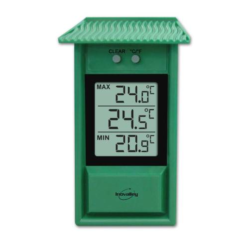 Inovalley - Thermomètre électronique MINI-MAXI vert - Image 2