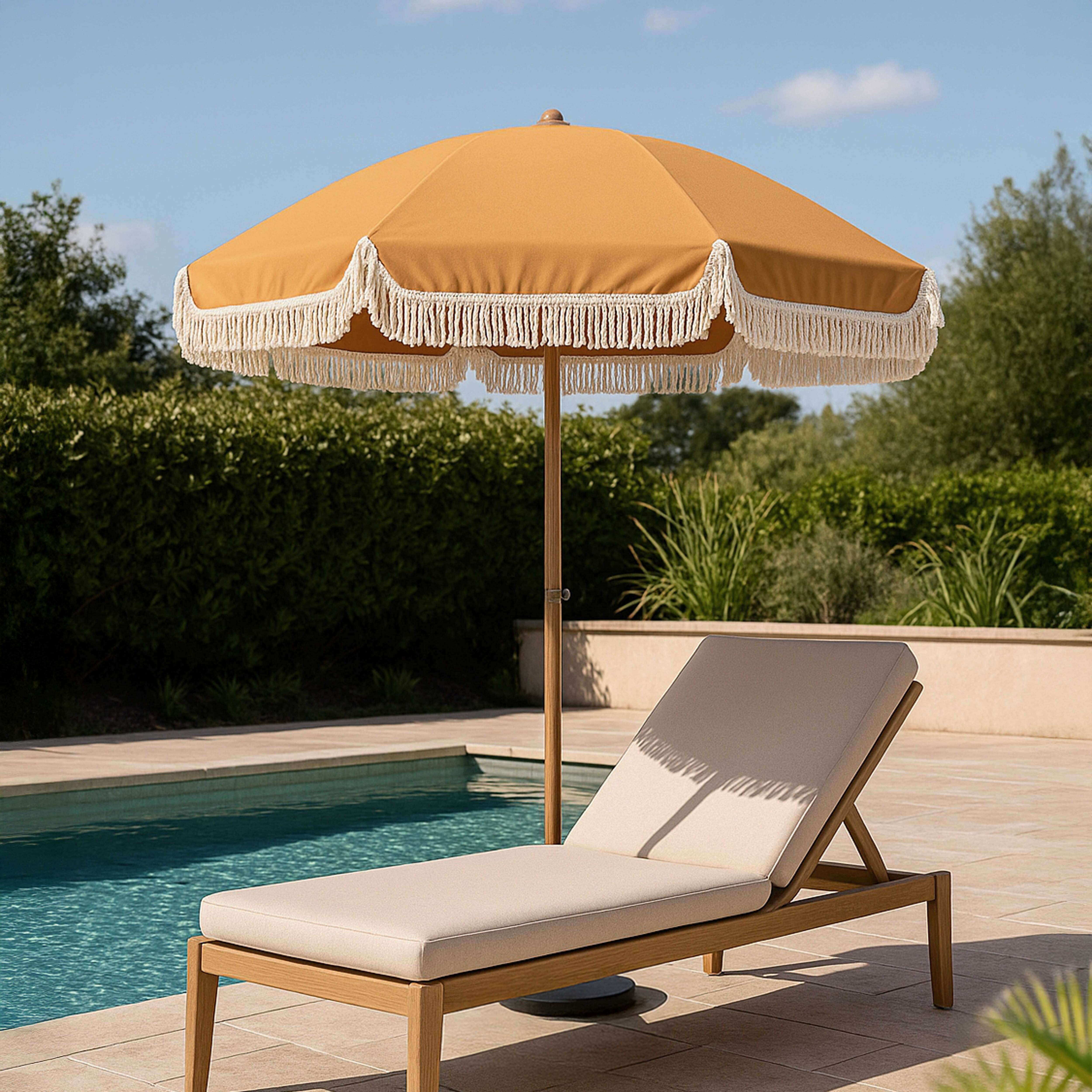 Oviala - Parasol droit rond D.2 m Gaya - Oviala - Image 2