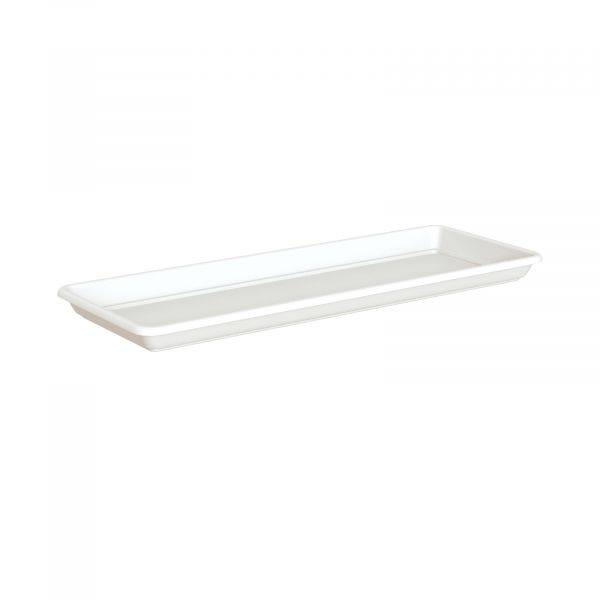 Artevasi - Soucoupe rectangulaire plastique blanc 47,4 x 17,5 cm - ARTEVASI