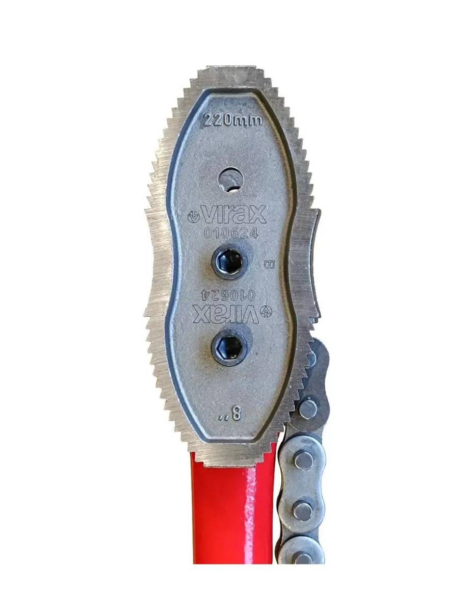 Serre tube à chaine 6' mors reversible - VIRAX - 10623 - Imagen 5