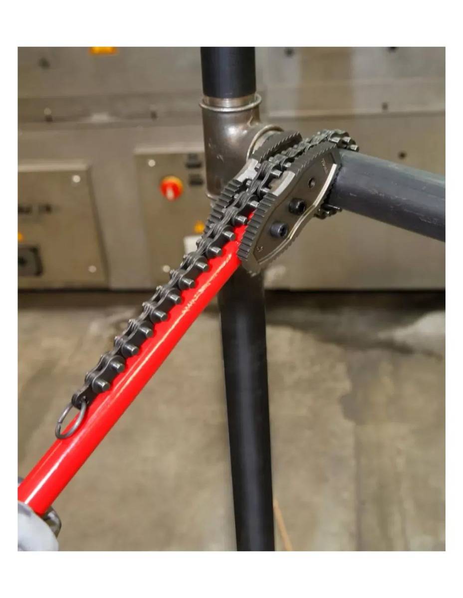 Serre tube à chaine 6' mors reversible - VIRAX - 10623 - Imagen 4