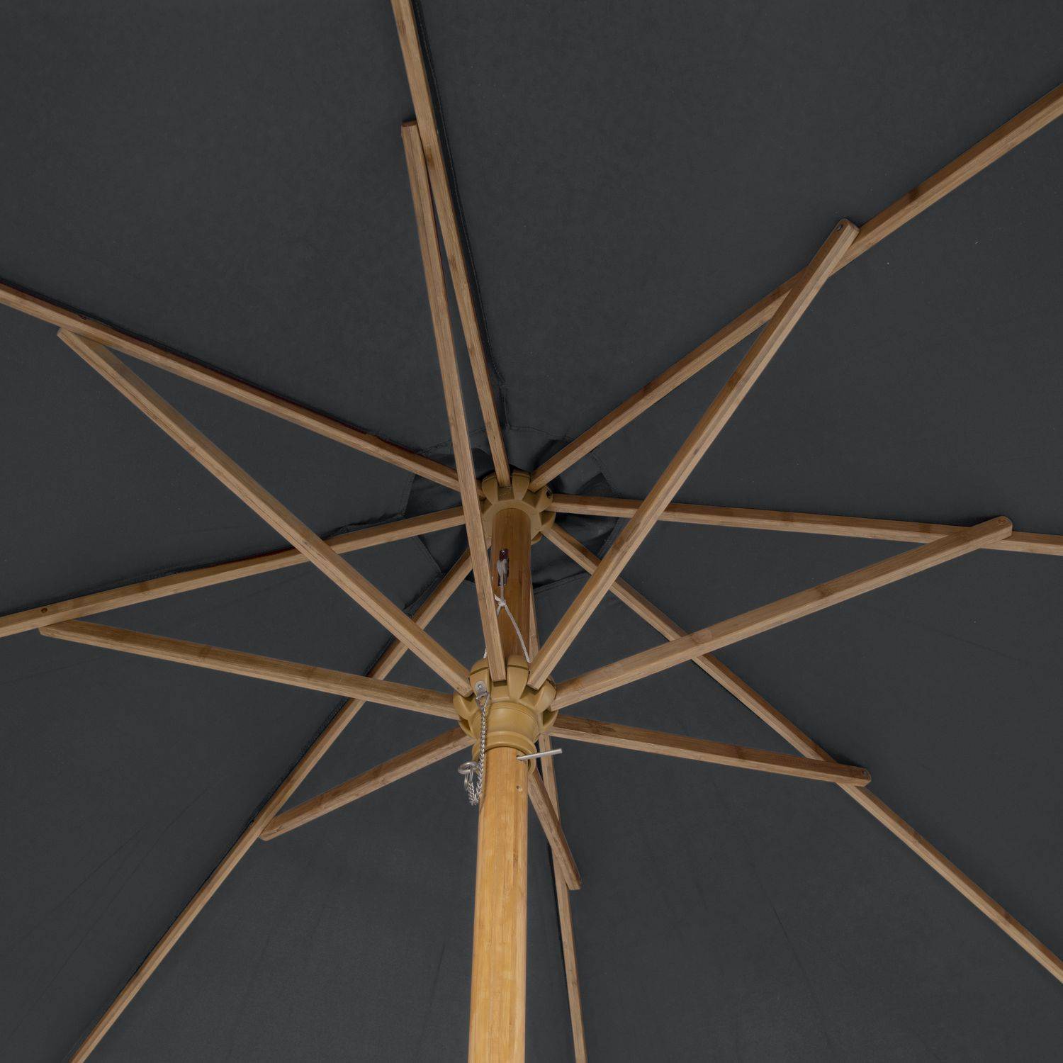 Hesperide - Parasol droit rond en bambou Tinaei - Hespéride - Image 3