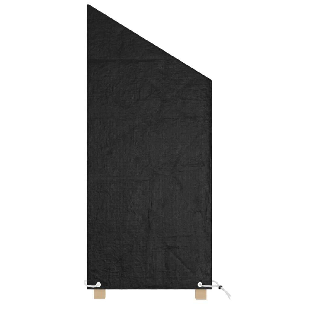 Housse de chaise de jardin - Housse de protection 8 œillets 65x65x110/150 cm PE - Image 4