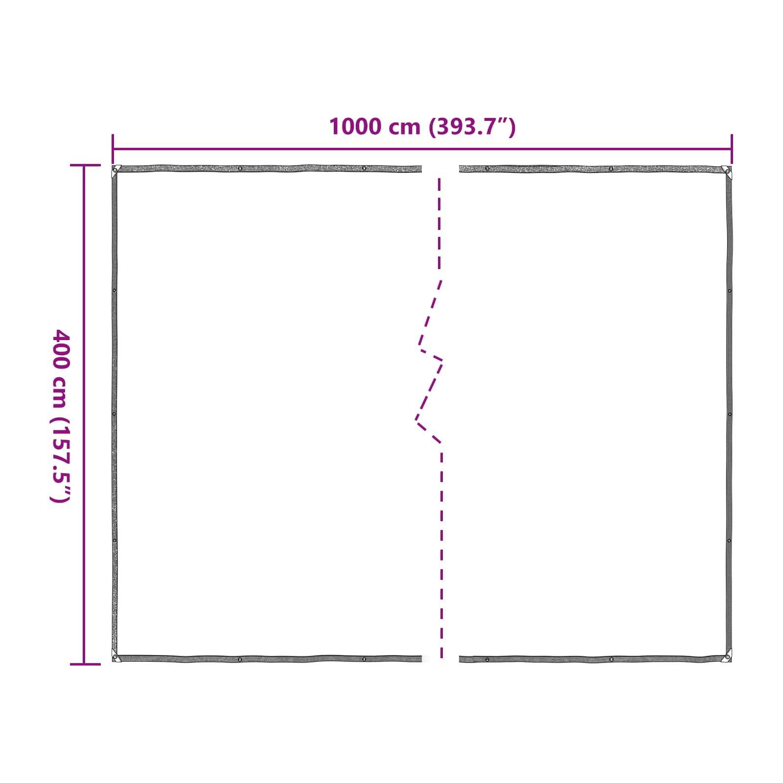 Vidaxl - Couverture pour plantes 4 x 10 m PE Translucide vidaXL 3429318 - Image 3