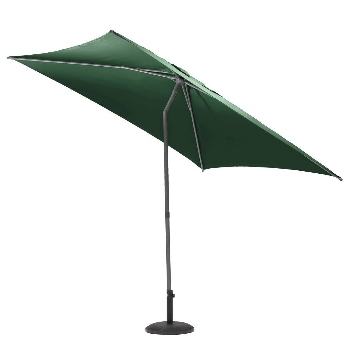 Hesperide - Parasol droit carré "Soya" vert olive D2,5x2,5m en acier Hespéride - Image 4