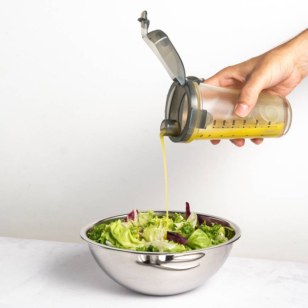 Shaker à vinaigrette en verre - Image 3