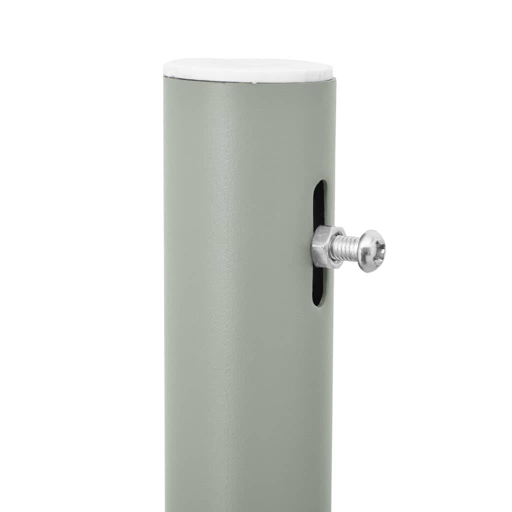 Helloshop26 - Auvent paravent store brise-vue latéral rétractable de patio jardin terrasse balcon protection visuelle écran 120 x 500 cm crème - Imagen 4