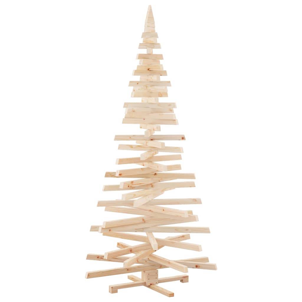 ComfortXL - Sapin de Noël Design en Bois de Pin Massif Branches Ajustables Naturel 210 cm – ComfortXL Outdoor Living - Image 2