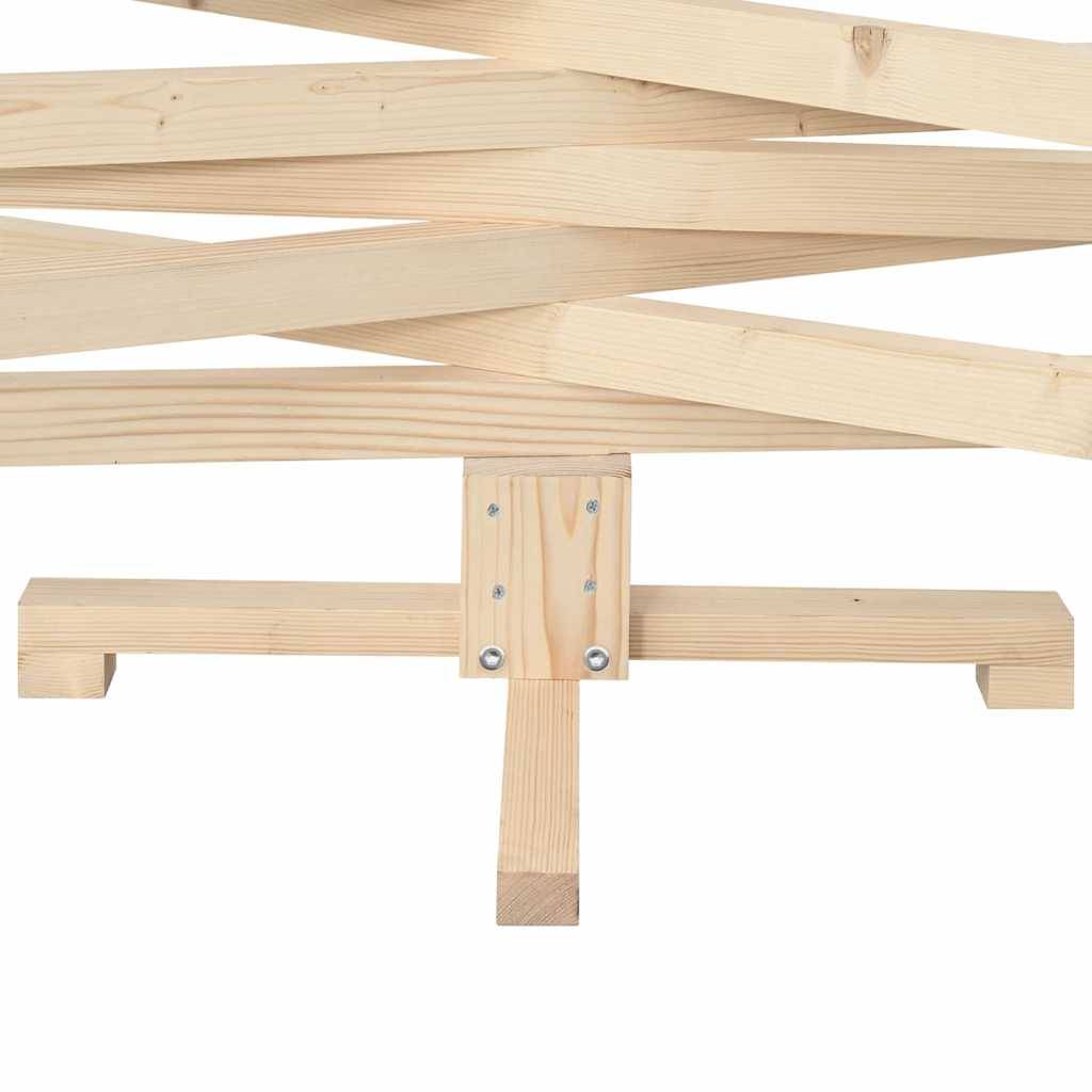 ComfortXL - Sapin de Noël Design en Bois de Pin Massif Branches Ajustables Naturel 210 cm – ComfortXL Outdoor Living - Image 8