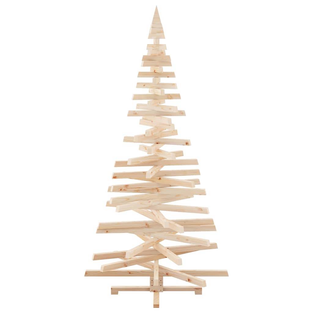 ComfortXL - Sapin de Noël Design en Bois de Pin Massif Branches Ajustables Naturel 210 cm – ComfortXL Outdoor Living - Image 7