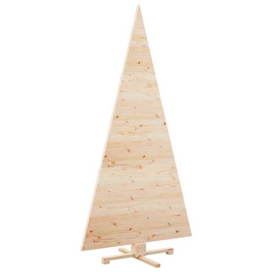 ComfortXL - Sapin de Noël Design en Bois de Pin Massif Branches Ajustables Naturel 210 cm – ComfortXL Outdoor Living - Image 5