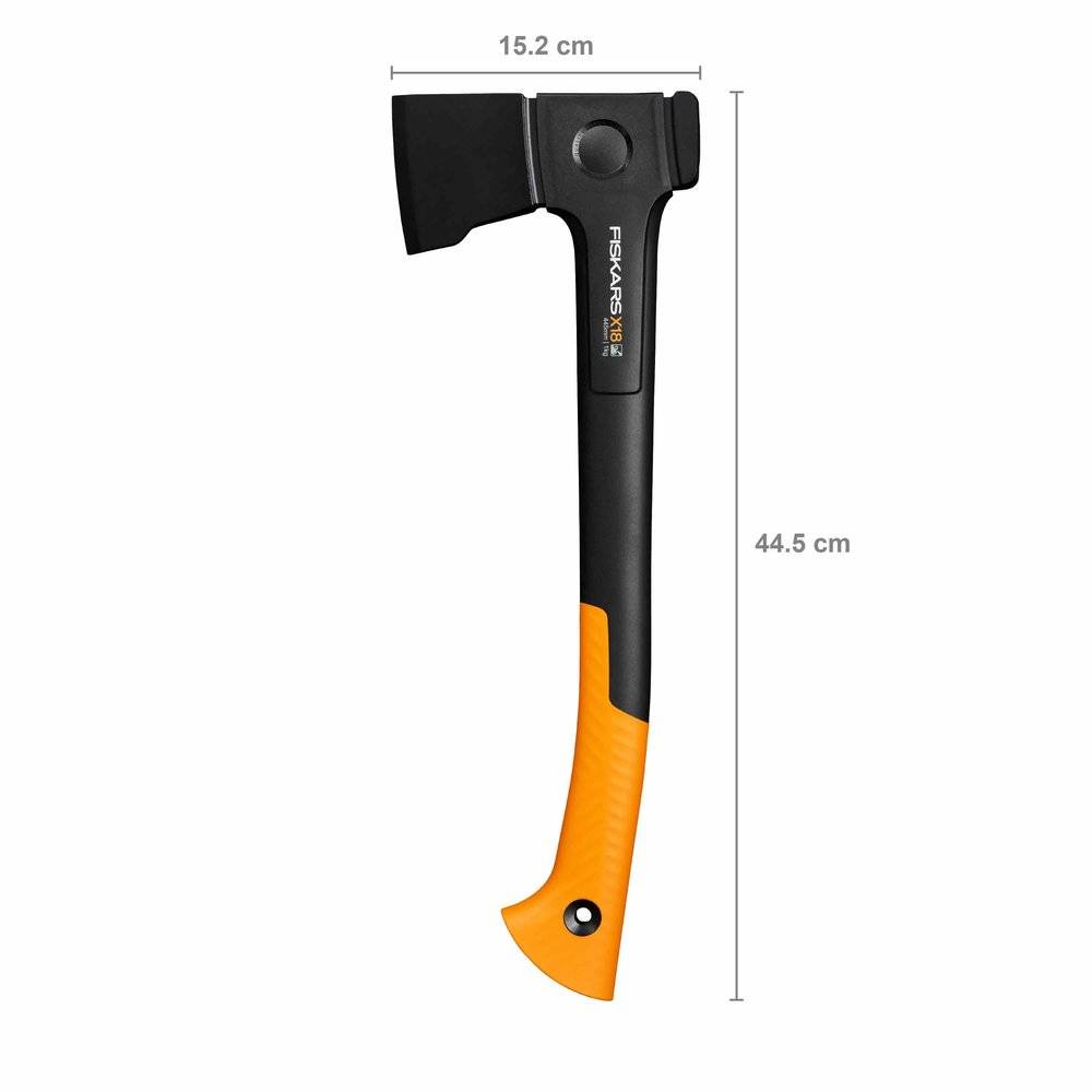 Fiskars - Hache universelle, X-series, X18 - S