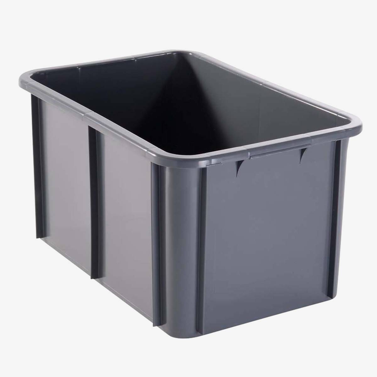 Bac rectangulaire 55 L - gris - Gilac - Image 1