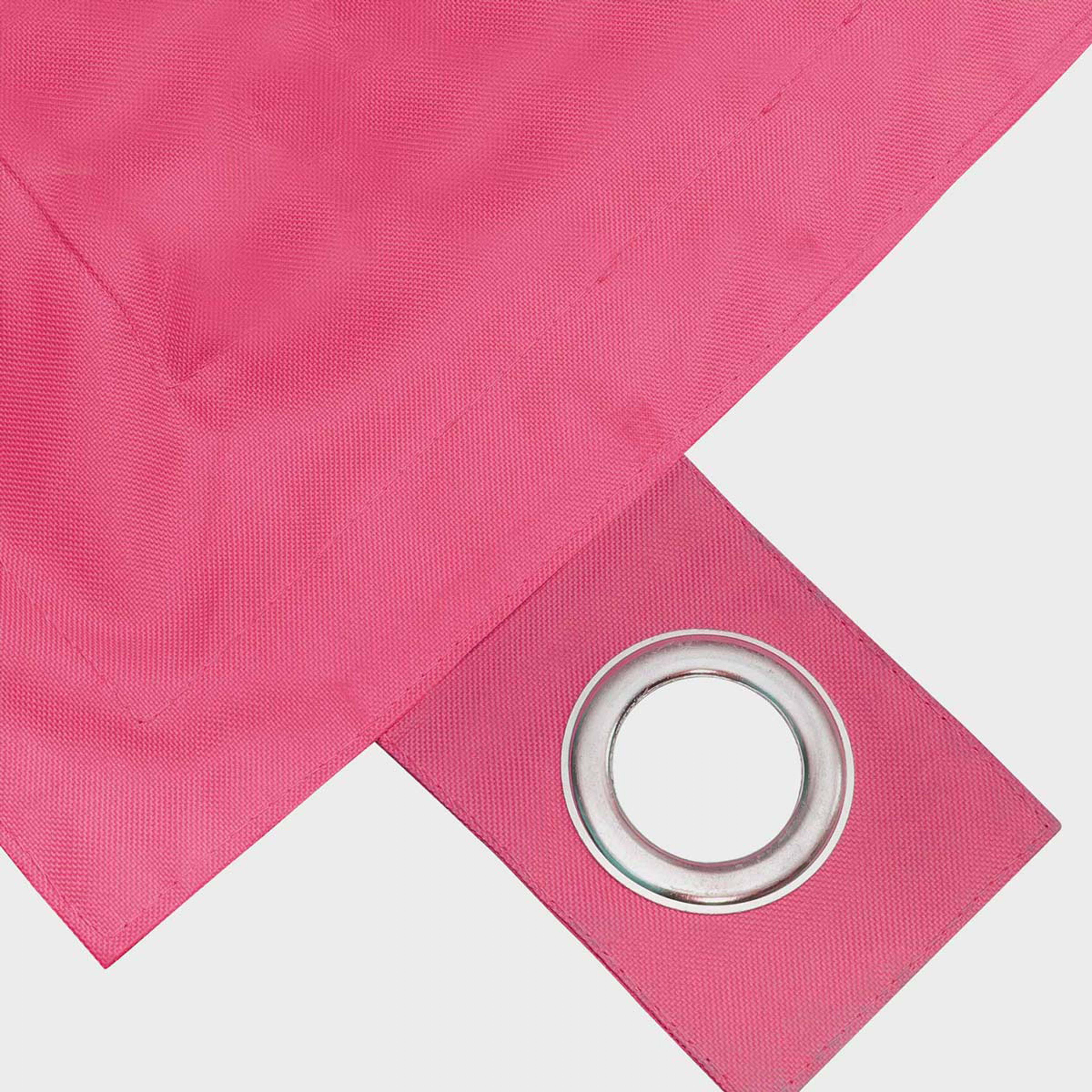 Oviala - Housse vide de pouf de jardin en polyester fuschia 140 x 120 cm - Oviala - Imagen 3