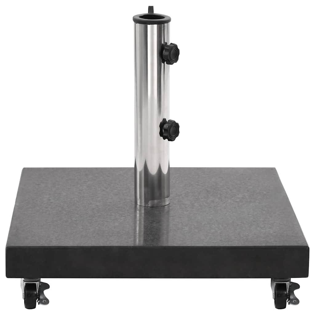 Vidaxl - Socle de parasol Granite 30 kg Carré Noir vidaXL 48565 - Image 4