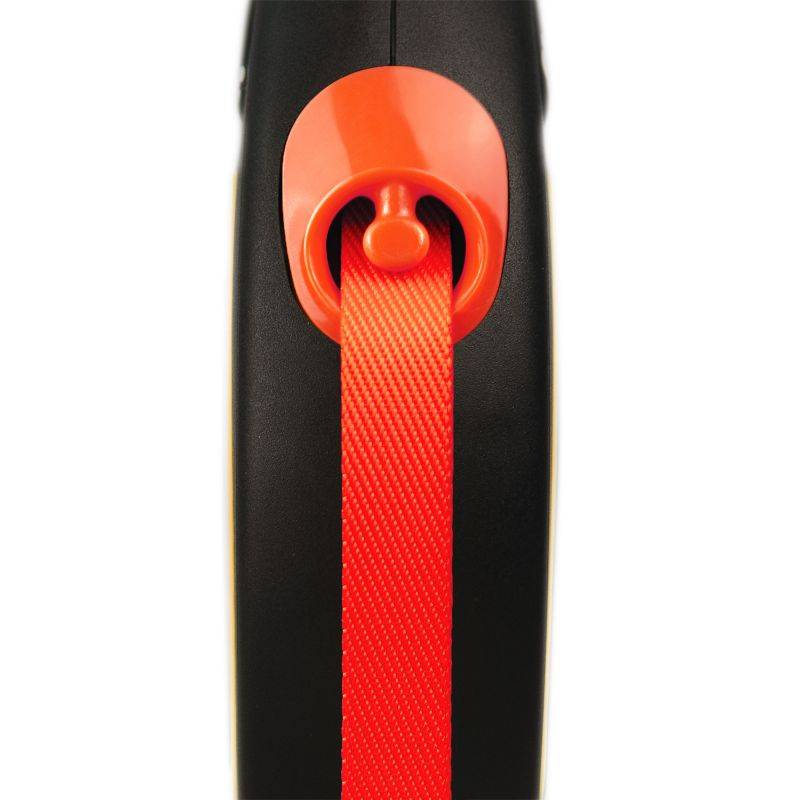 Flexi - Laisse New Neon M Tape 5 m black/ neon orange CL21T5-251-S-NEOOR Flexi - Image 2