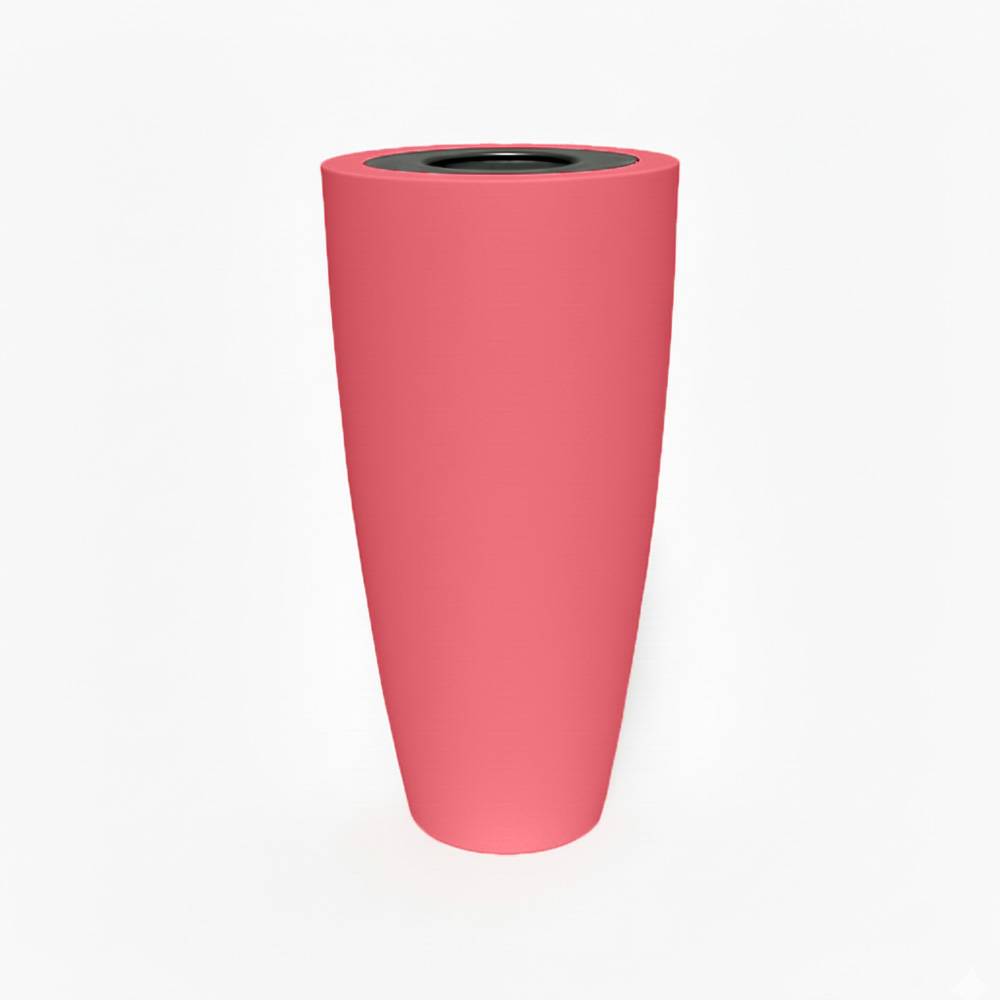 Pot de fleurs conique 200l delight - plast'up rotomoulage - Imagen 1