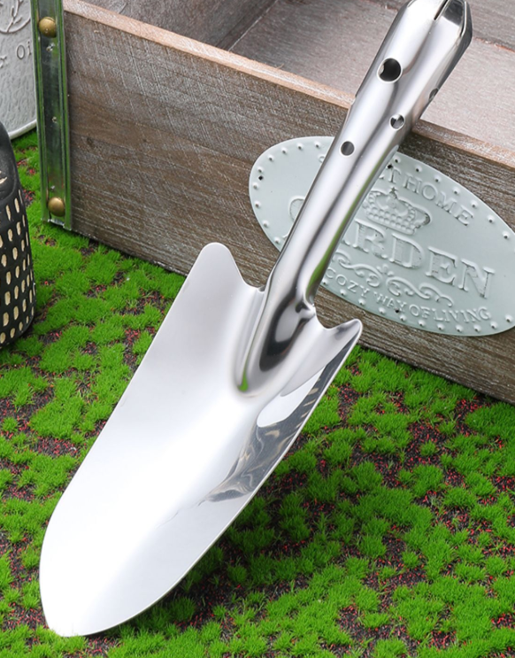 Pelle Jardin en Acier Inoxydable - Outil Polyvalent-Living123 - Image 1