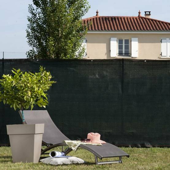 Sans Marque - Brise vue renforcé 220 gr/m² 1 x 10 Vert - Image 7