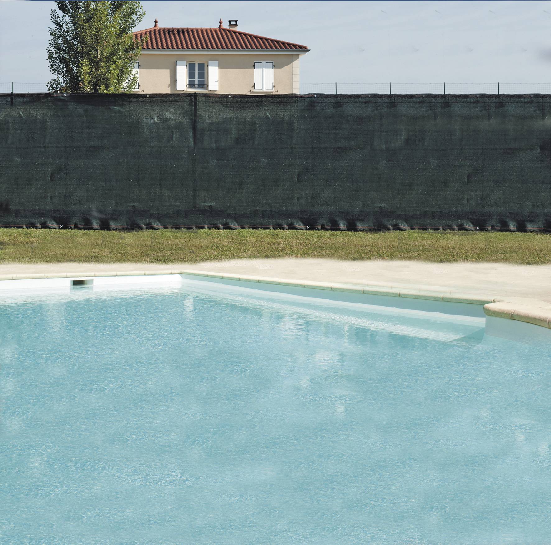 Sans Marque - Brise vue renforcé 220 gr/m² 1 x 10 Vert - Image 8
