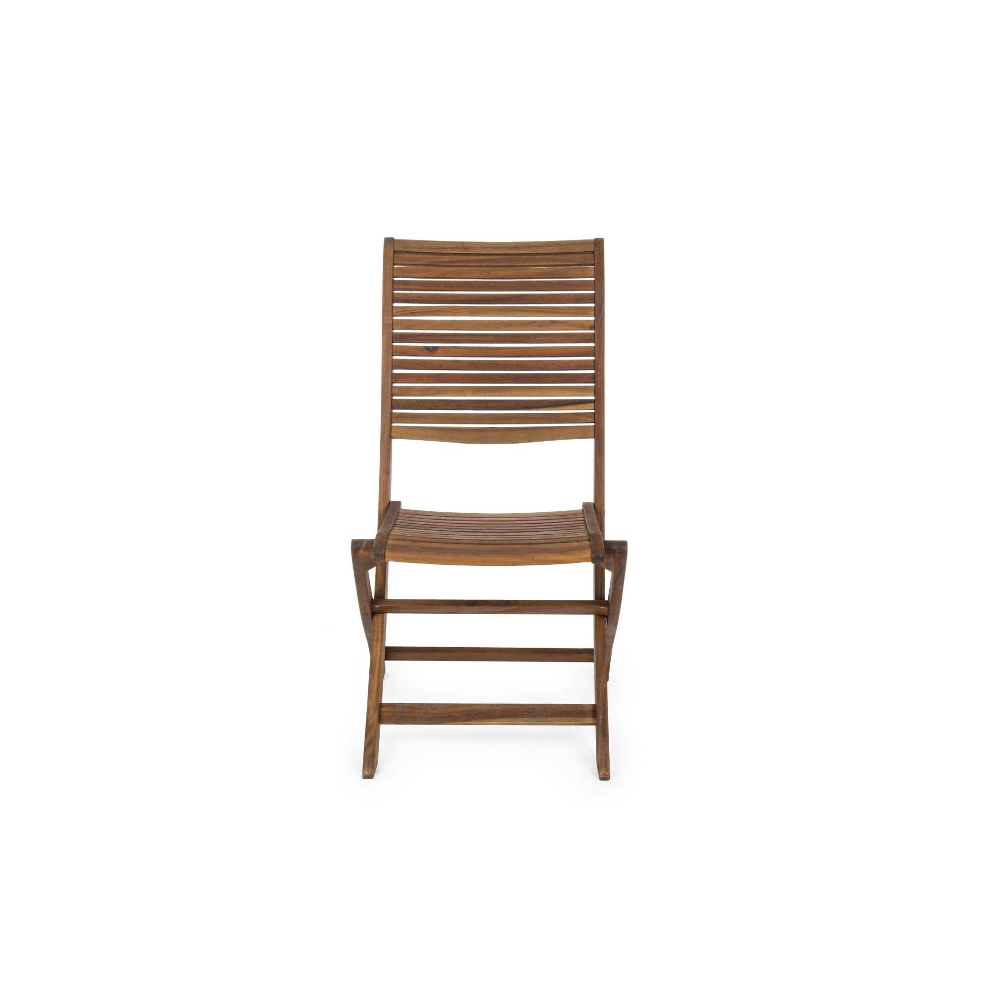 Autre - Chaises de jardin pliantes en acacia (lot de 2) - CANCALE - Imagen 7