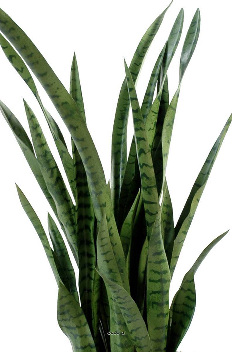 Artificielles - Sansevieria artificiel en pot H 110 cm en plastique haut de gamme - Imagen 2