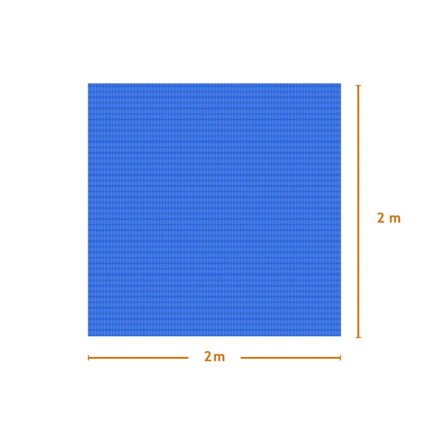 Linxor - Bâche à bulles carrée 2m x 2m pour piscine - 180 Microns - Bleu - Linxor - Imagen 2