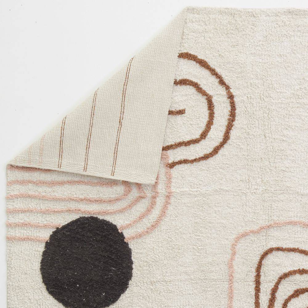 Aubry Gaspard - Tapis en coton tufté Arty - Imagen 3