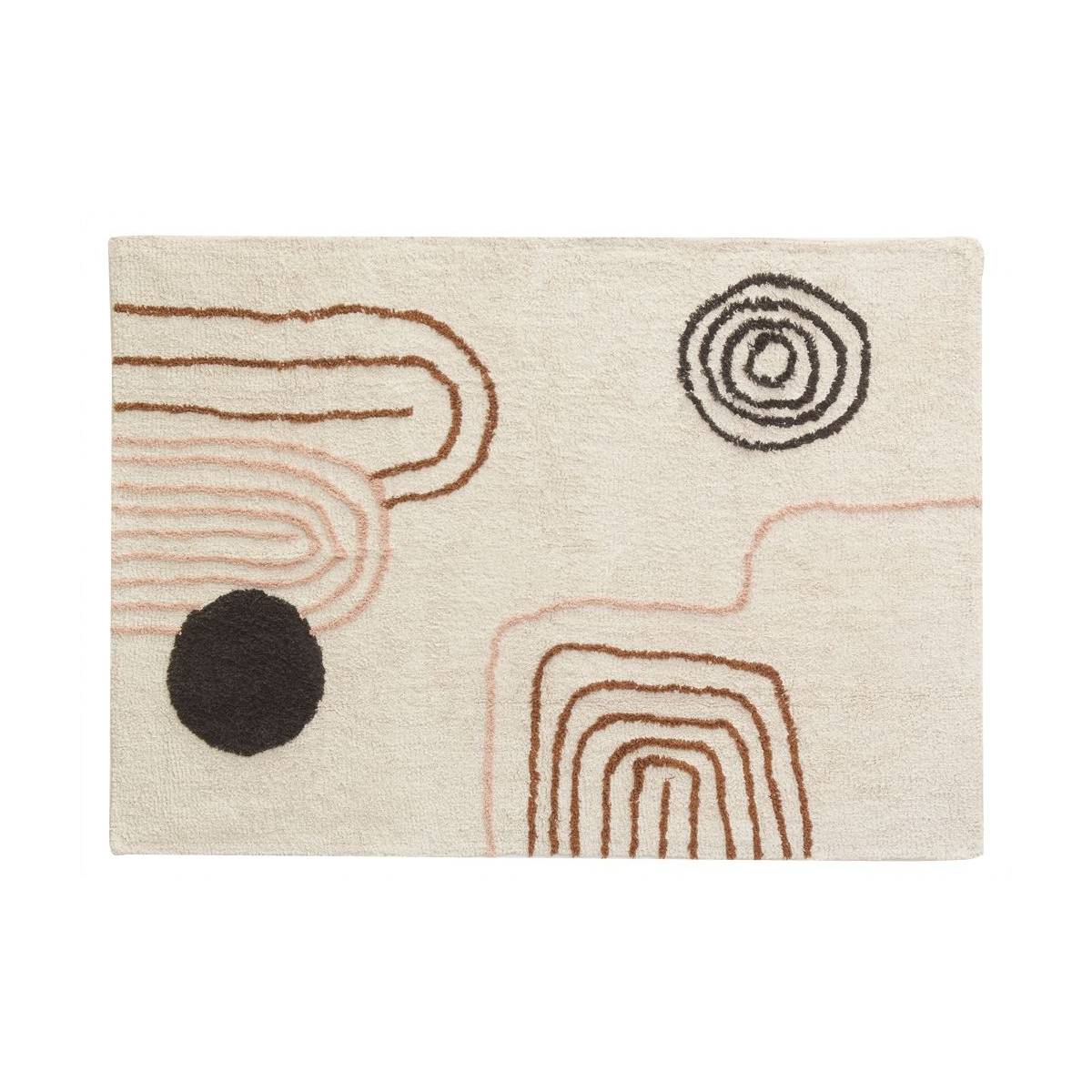 Aubry Gaspard - Tapis en coton tufté Arty - Imagen 1