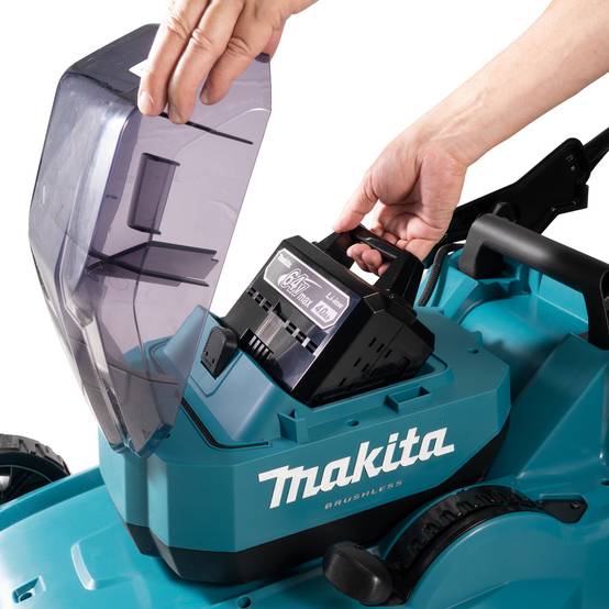 Tondeuse 53 cm 64Vmax MAKITA 1 batt.BL6440 + chargeur DC64WA - LM002JM101 - Image 2