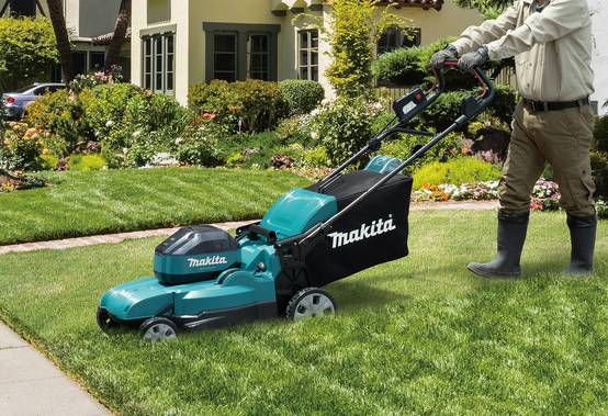 Tondeuse 53 cm 64Vmax MAKITA 1 batt.BL6440 + chargeur DC64WA - LM002JM101 - Image 4