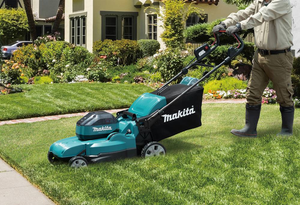 Tondeuse 53 cm 64Vmax MAKITA 1 batt.BL6440 + chargeur DC64WA - LM002JM101 - Image 4
