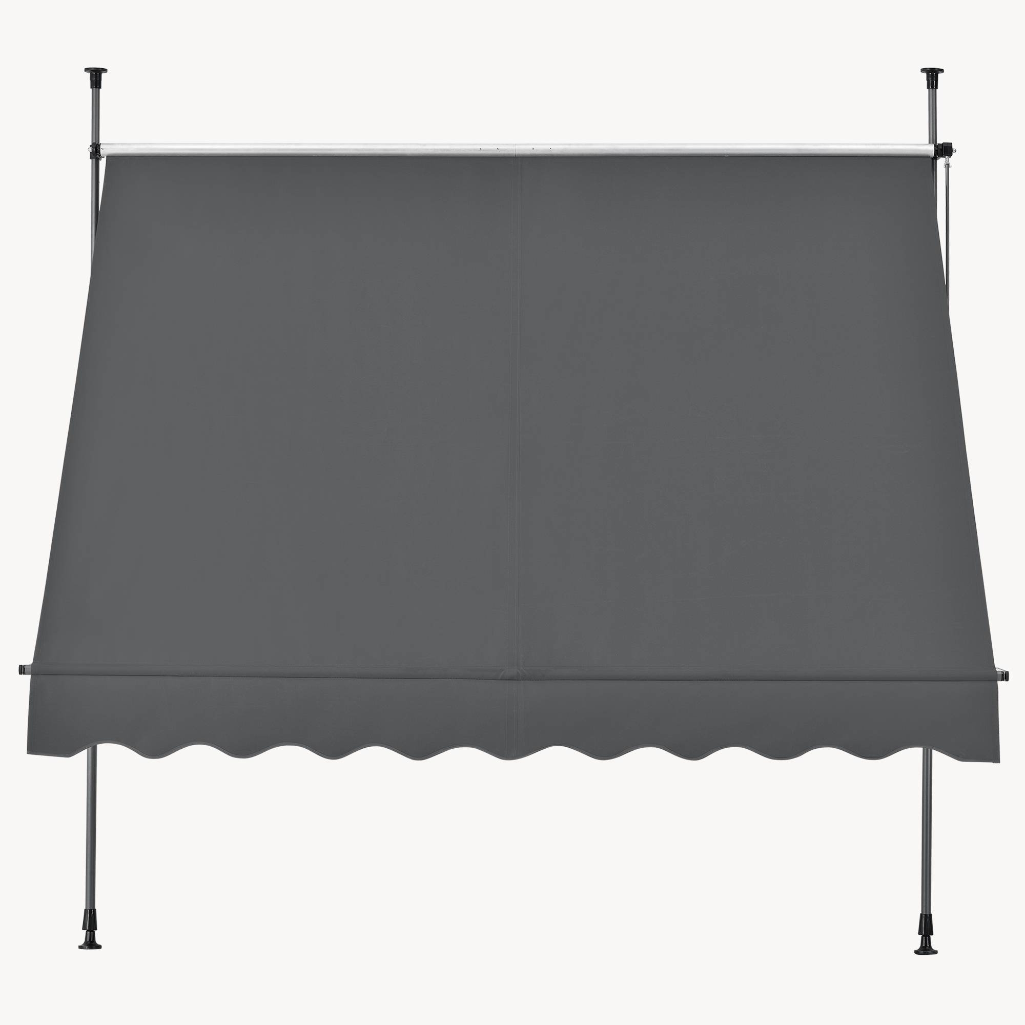 Pro.Tec - Store Banne Manuel Auvent Téléscopique 300 x 120 x 220-309 cm Gris [pro.tec] - Imagen 8