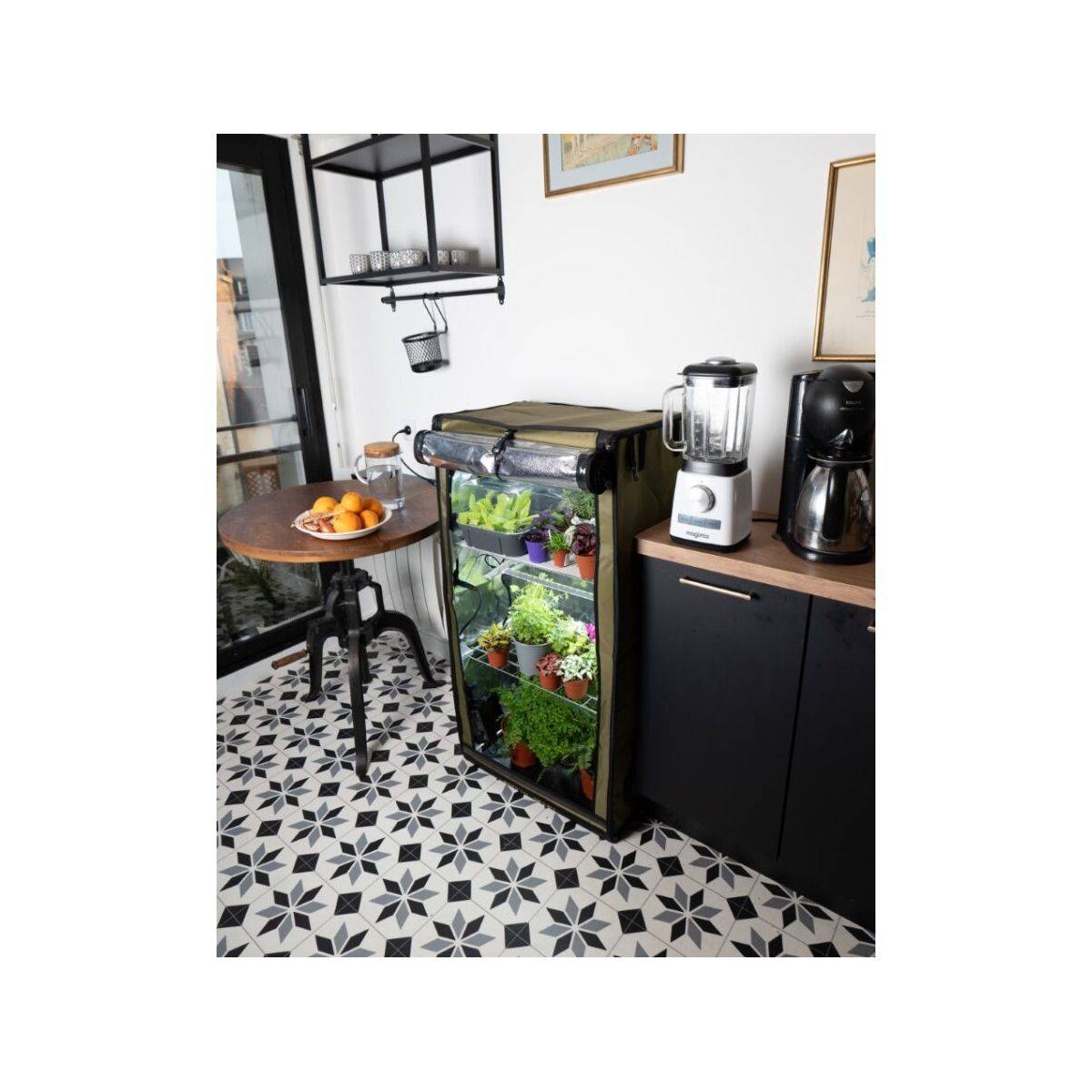 Station de culture - Original  60 - Secret Jardin - 60x40x116cm - Image 2