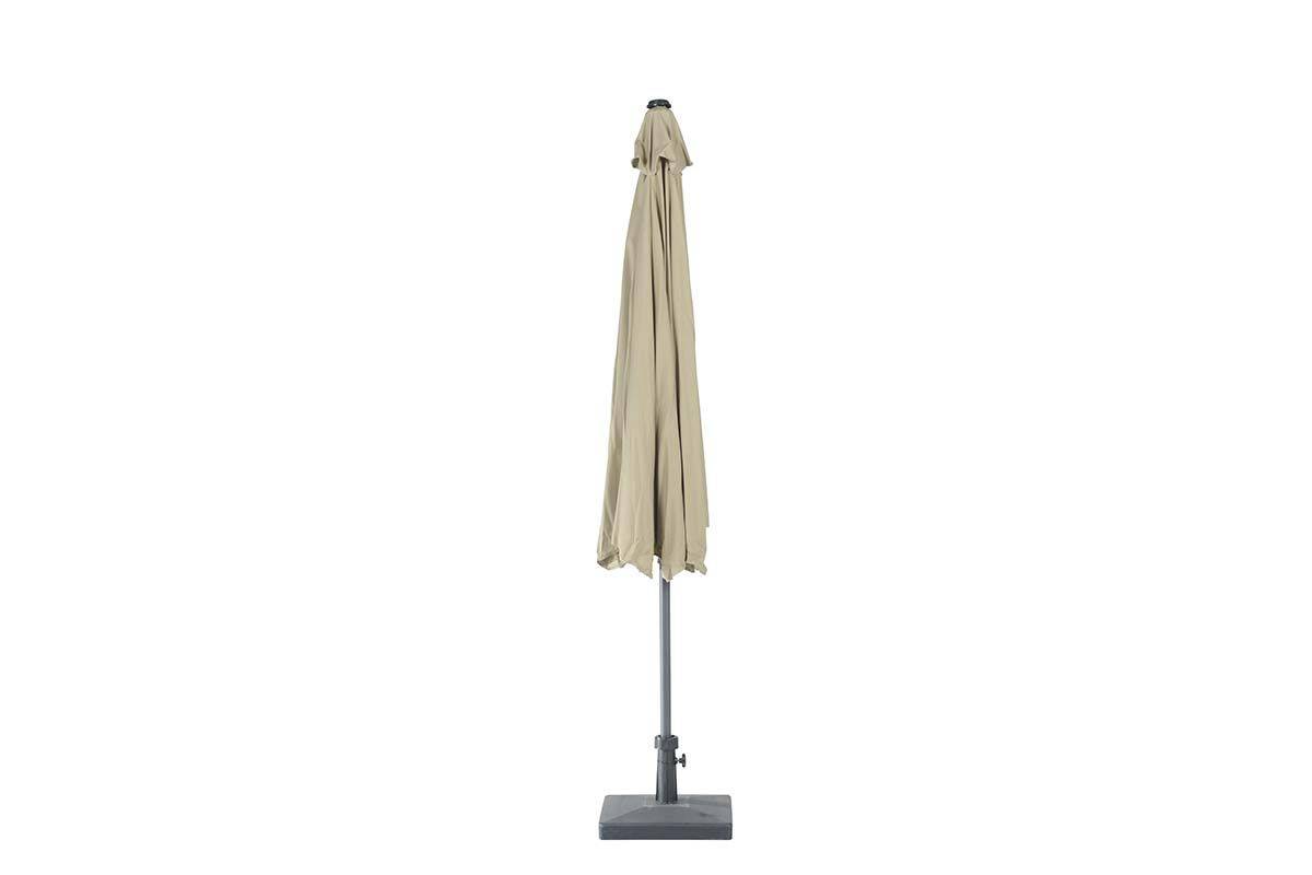 Garden Impressions - Parasol Delta - Ø 300 - noir charbon - taupe - Garden Impressions - Imagen 3