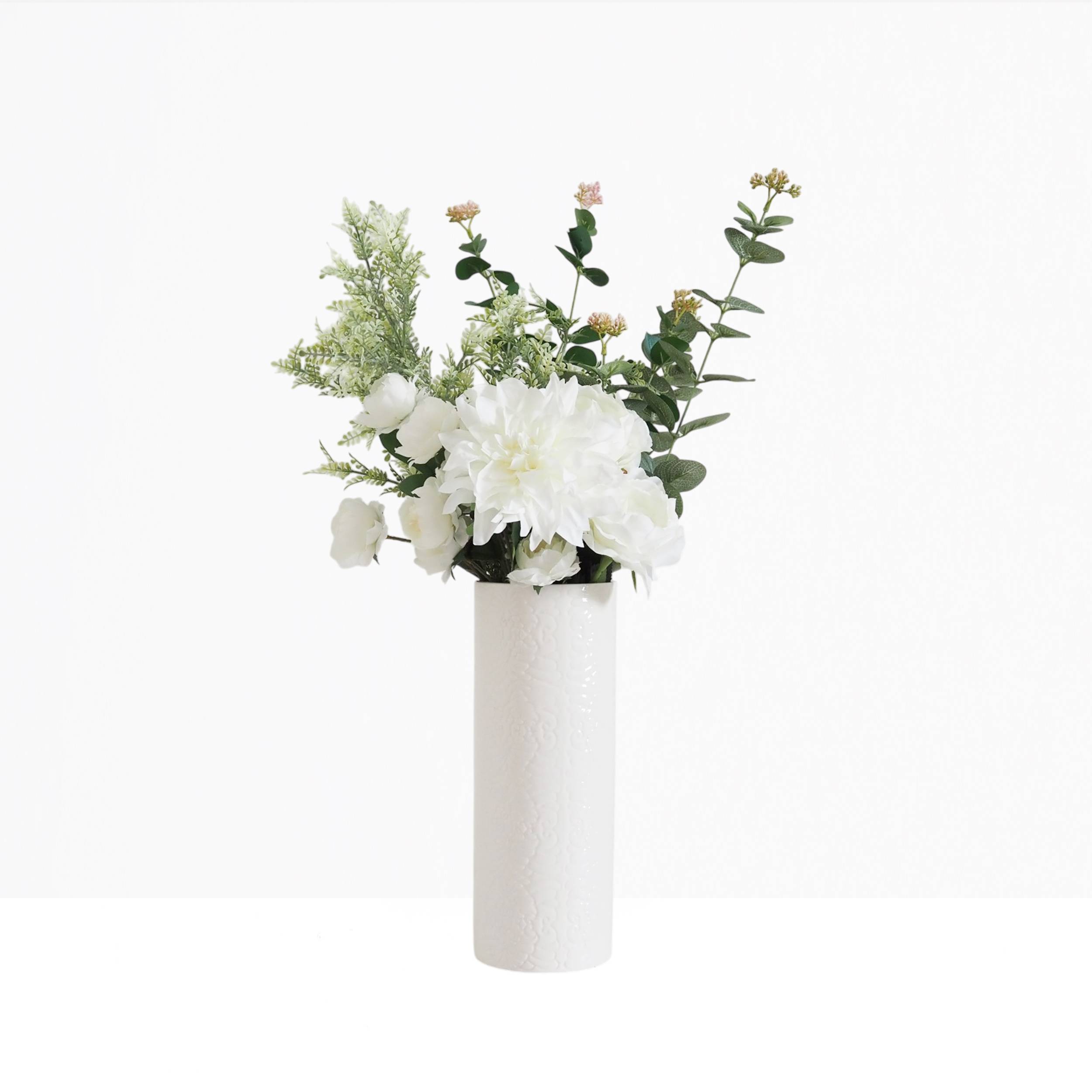 Bouquet de fleurs artificielles à composer - Alba - Image 2