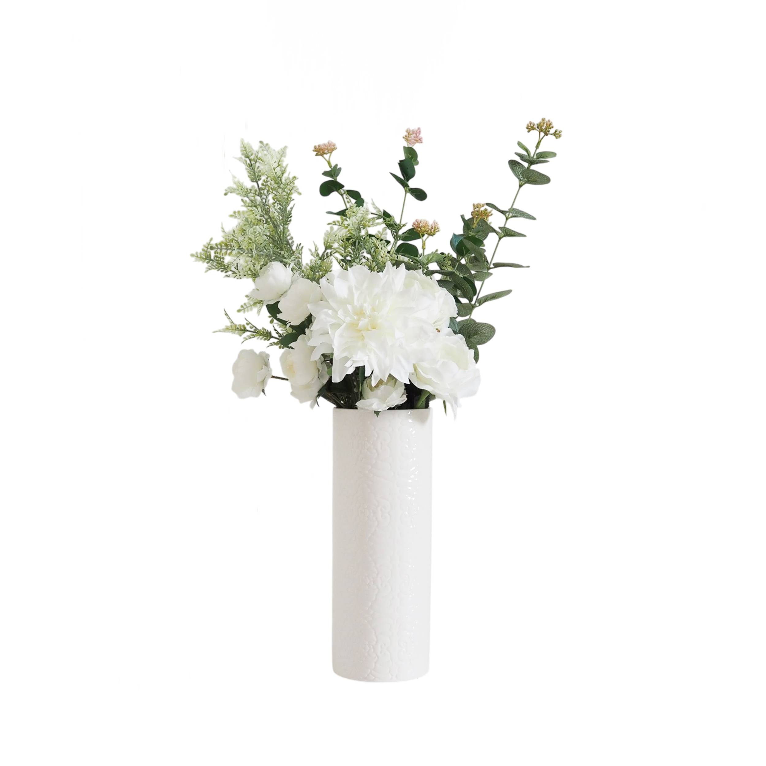 Bouquet de fleurs artificielles à composer - Alba - Image 1