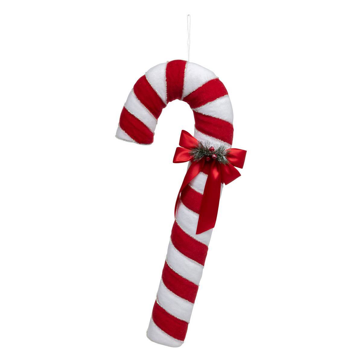 Fééric Lights & Christmas - SUCRE ORGE NOEUD SATIN 79CM - Feeric Lights & Christmas - Imagen 1