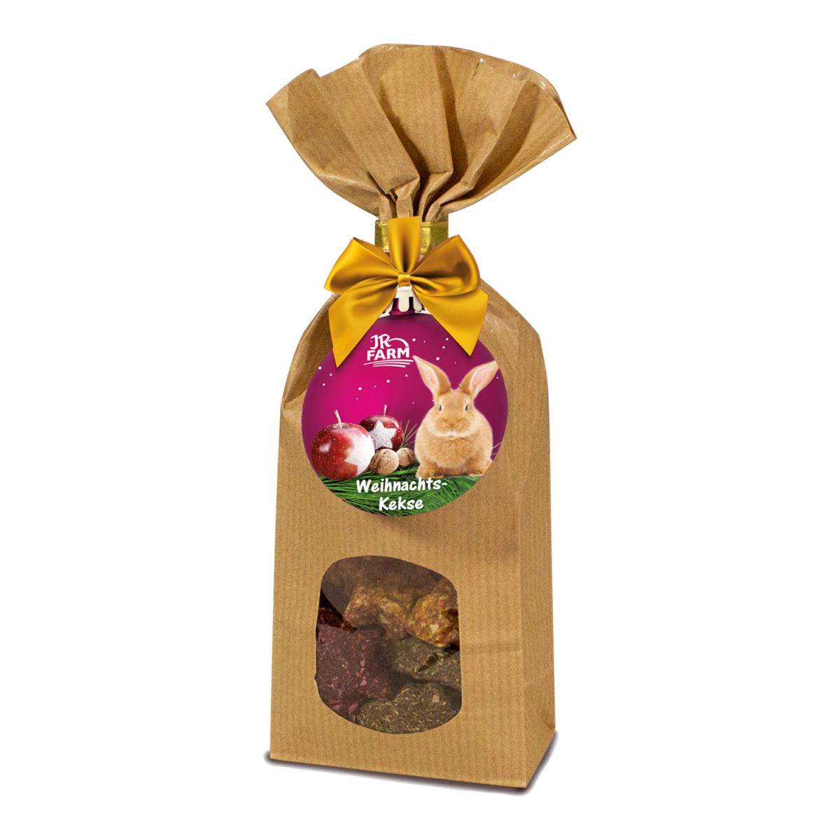 Galletas navideñas sin cereales para conejos enanos 75 g - JR FARM