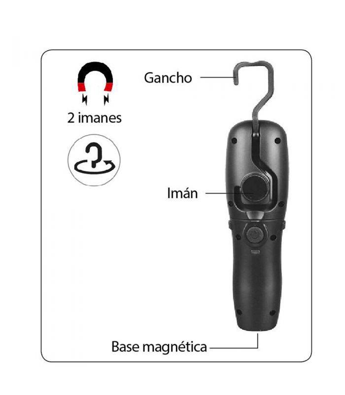 ALYCO - Lampe rechargeable 3w cob ip20 alyco ALYCO 190571 - Image 5