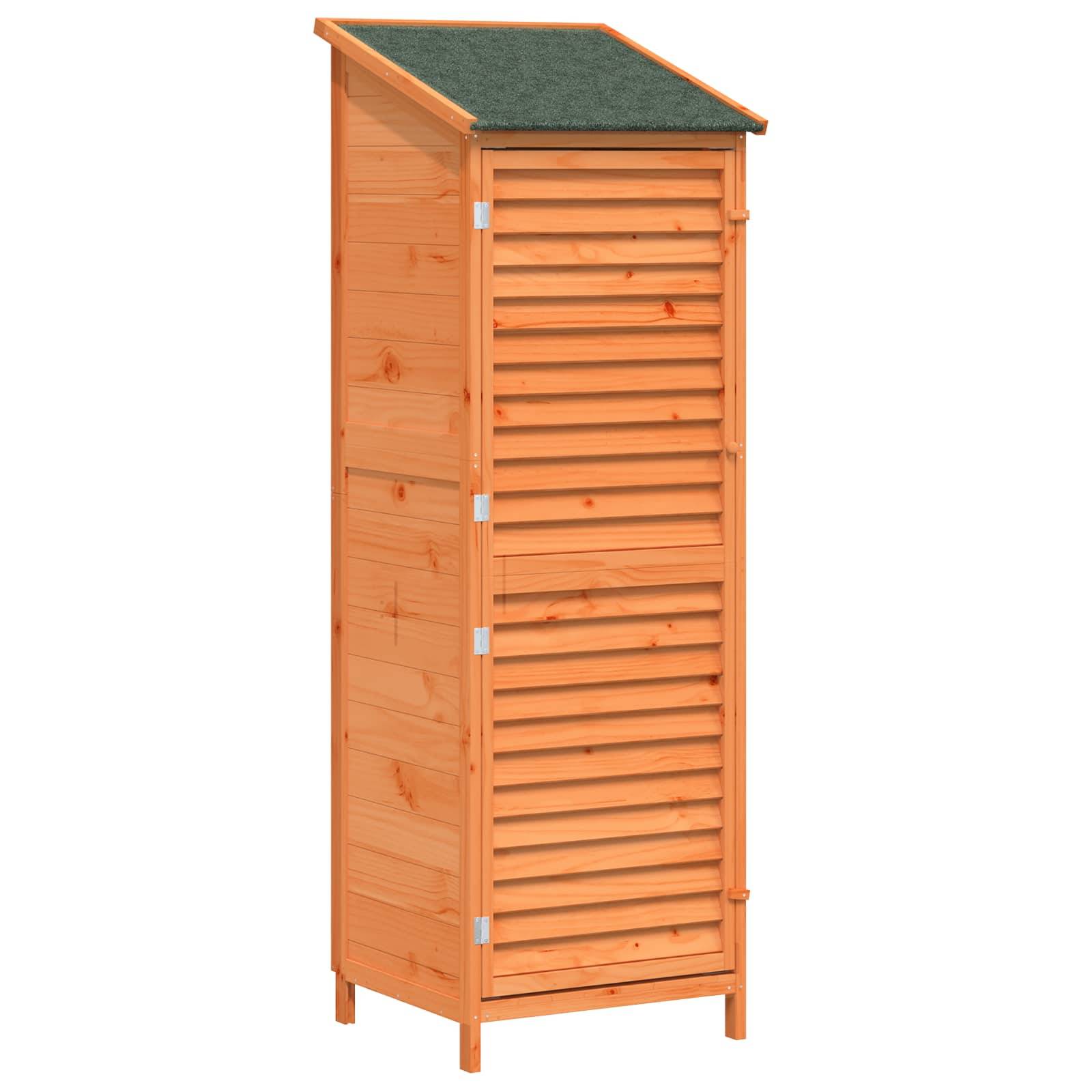 PANGIVO - Abri de jardin bois de sapin marron 59 x 56 x 176 cm - PANGIVO - Image 2
