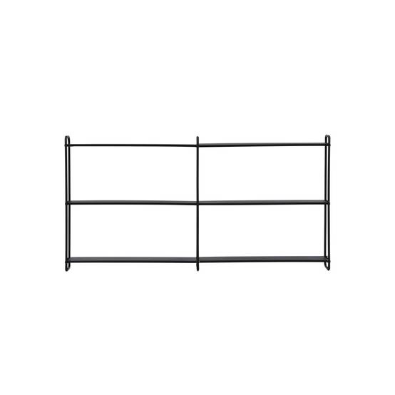 Étagère Murale en Métal "Lyon" 122cm Noir - Image 3