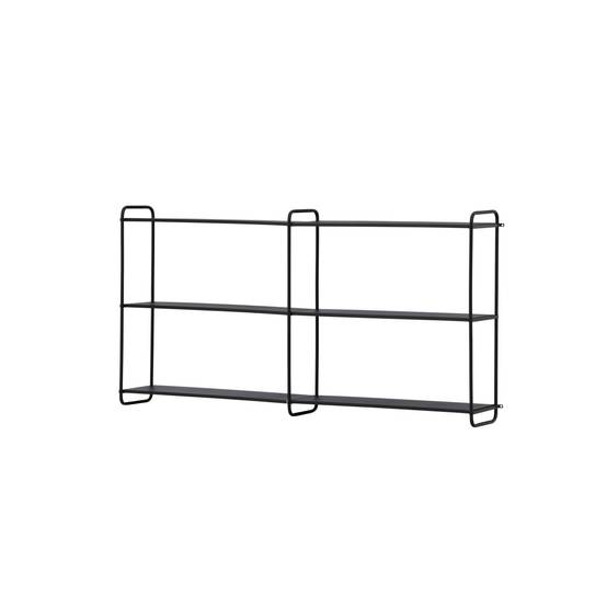 Étagère Murale en Métal "Lyon" 122cm Noir - Image 4