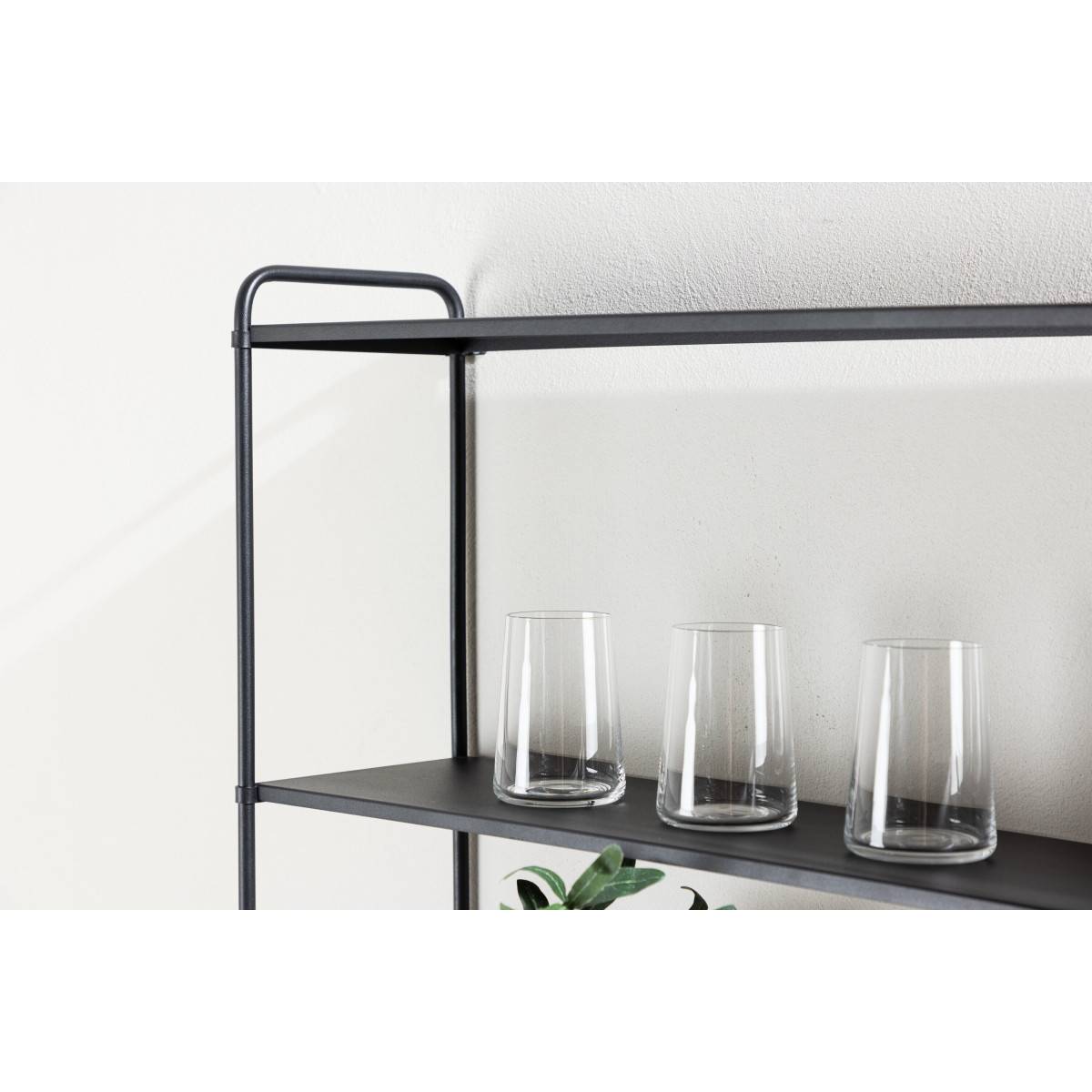 Étagère Murale en Métal "Lyon" 122cm Noir - Image 9