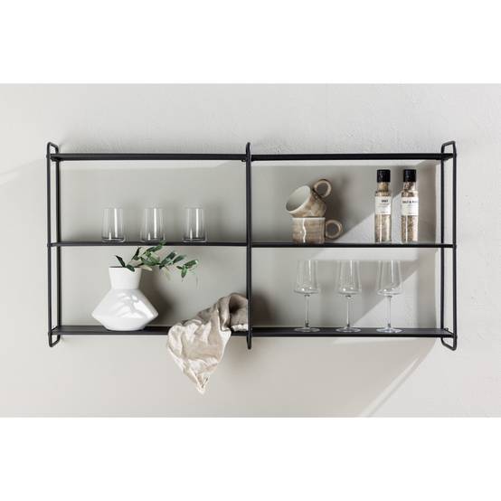 Étagère Murale en Métal "Lyon" 122cm Noir - Image 7