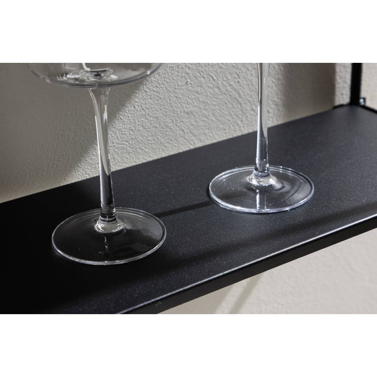 Étagère Murale en Métal "Lyon" 122cm Noir - Image 10
