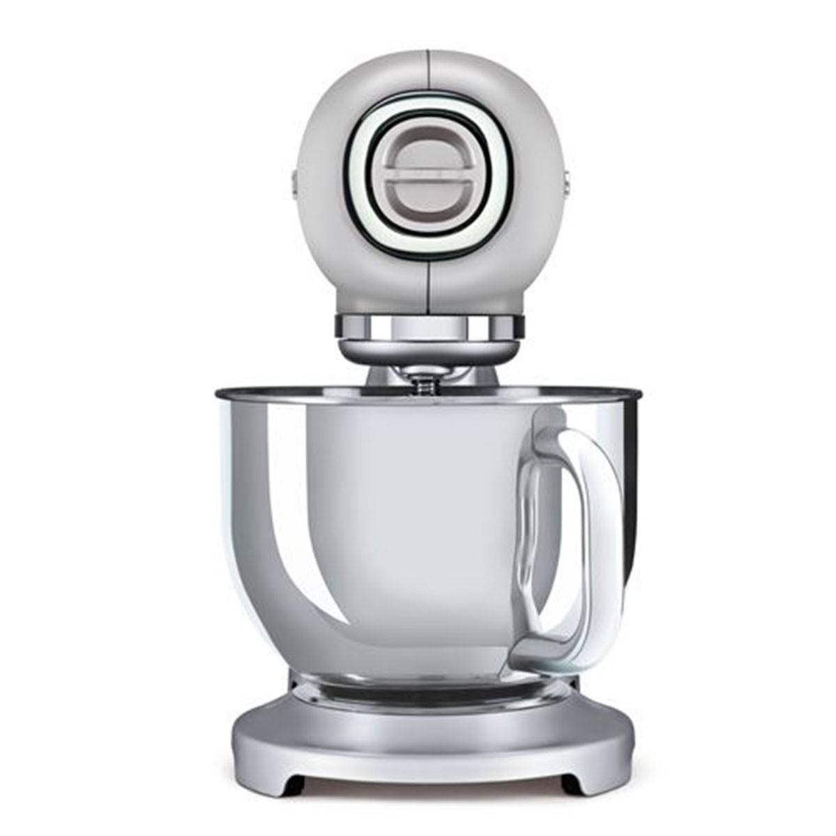 Robot patissier SMEG Gris métal 800W 4.8L 10 vitesses Accessoires inclus - Imagen 3