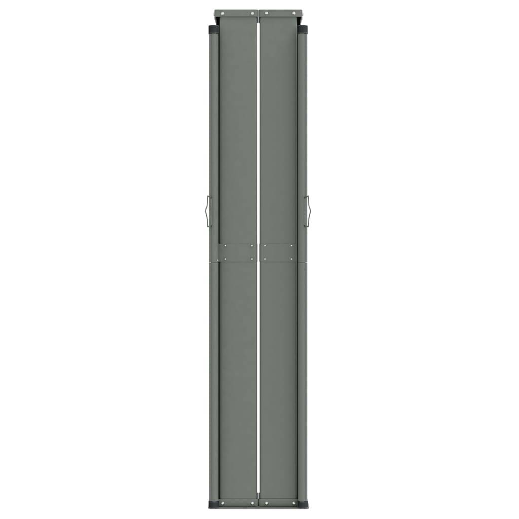 Helloshop26 - Auvent paravent store brise-vue latéral rétractable de patio jardin terrasse balcon protection visuelle écran 220 x 1000 cm anthracite - Imagen 3